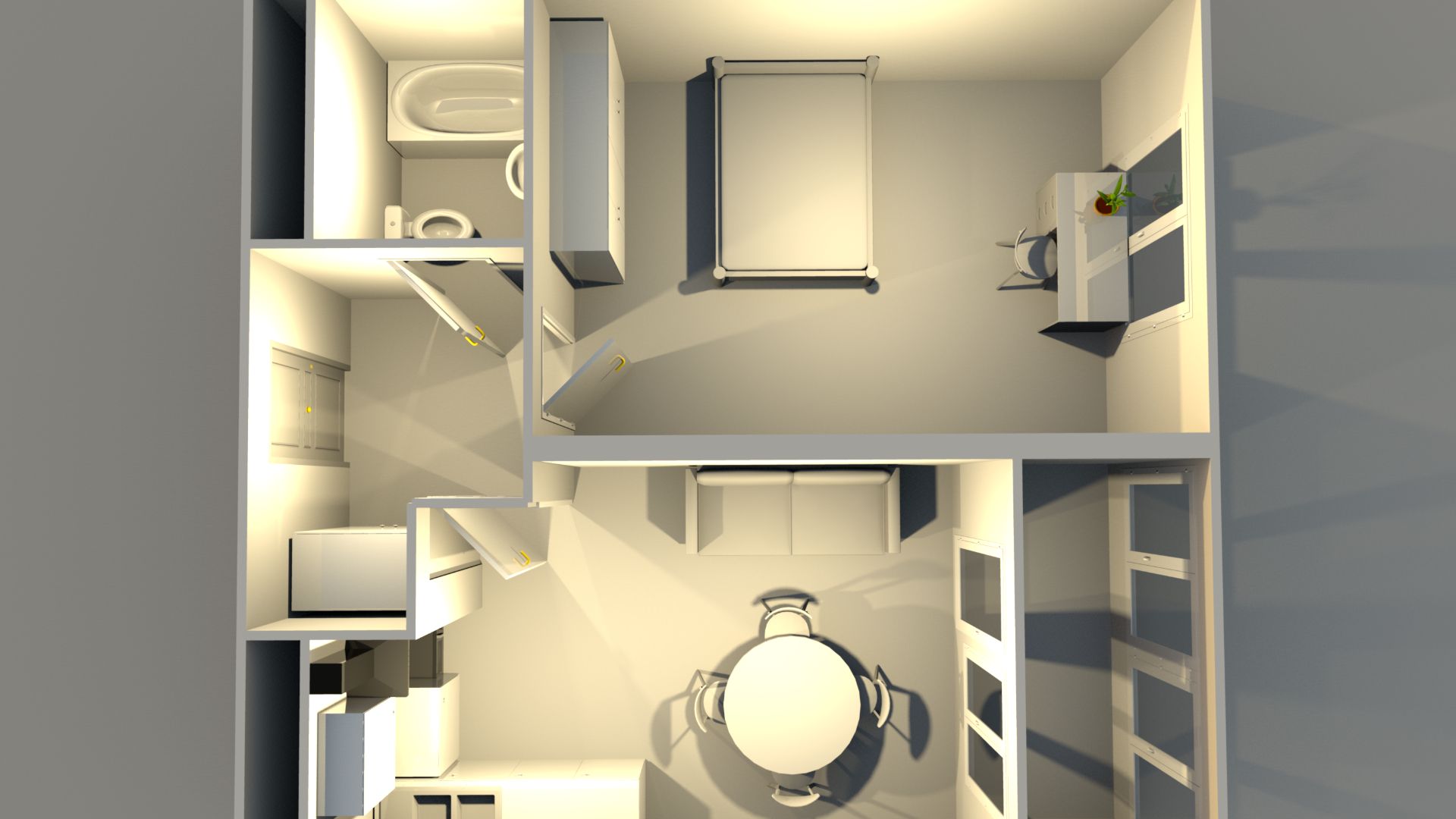 Однокомнатная квартира без отделки в ЖК ВЛЮБЛИНО смотреть онлайн