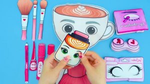 Бумажные куклы балерино капучино