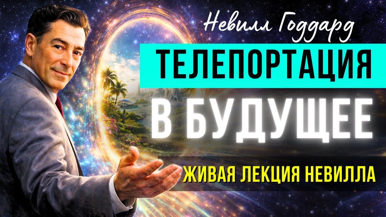 ПЕРЕНЕСИСЬ В БУДУЩЕЕ прямо СЕЙЧАС!🔥 Невилл Годдард ЖИВАЯ ЛЕКЦИЯ💥