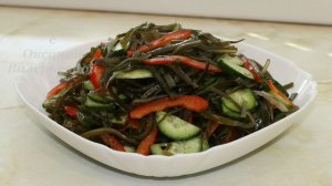 Моментальный салат. Салат из морской капусты. Готовим с Оксаной Валерьевной.