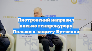 Пиотровский направил письмо генпрокурору Польши в защиту Бутягина