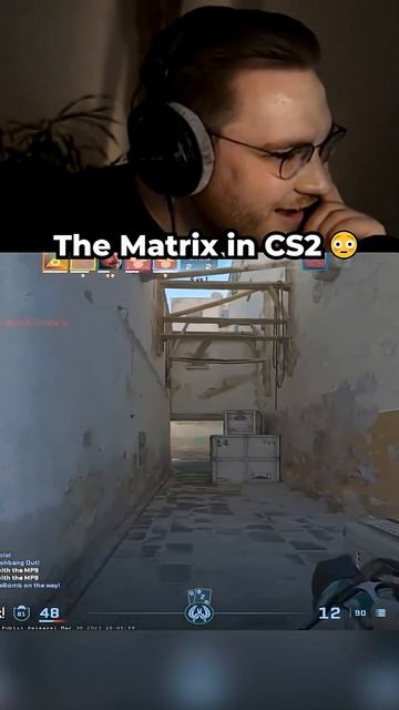 Матрица в CS - реакция ohnepixel #cs2 #counter strike 2 #кс #team spirit #donk #furia #falcons смотреть онлайн