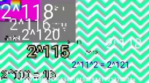 Взрыв скорость от 2^118 до 2^125