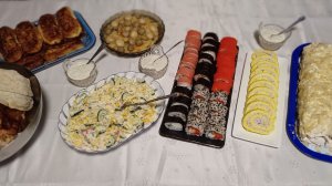 Праздничное меню на День рождения сына