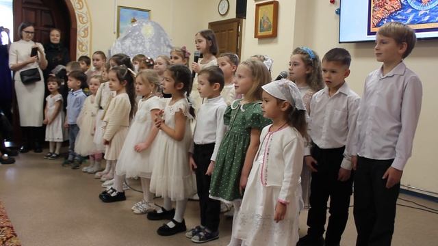 02. Рождественский концерт учащихся воскресной школы Свято-Елизаветинского храма. 07.01.26 смотреть онлайн