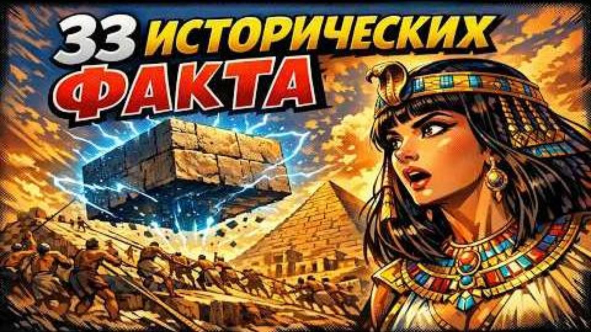 33 исторических ФАКТА, которые переворачивают учебники с ног на голову смотреть онлайн