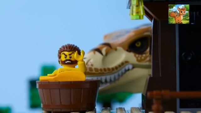 Lego Мир юрского периода Гигантский динозавр. Мультики для детей