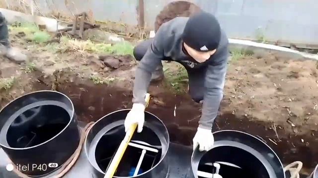 Отвод стоков канализации под дорогой коттеджного посёлка из лос станции Диамант принудительно смотреть онлайн