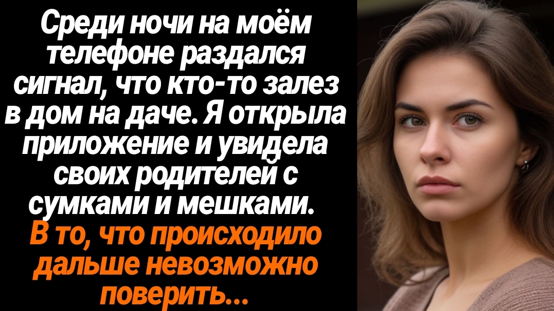 Жизненные Истории/Среди ночи на моём телефоне раздался сигнал, что кто-то залез в дом на даче смотреть онлайн