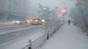 Мороз - 52. Онкологический диспансер. Еду домой.