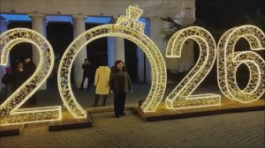 Новогодний вечерний Севастополь. 06.01.2026.