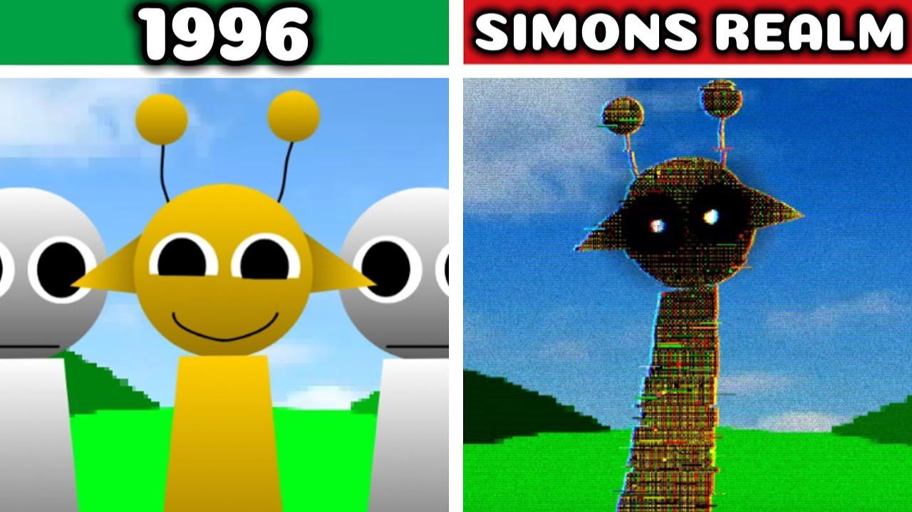 INCREDIBOX SPRUNKI🎵 1996🕹️ VS 1996 В SIMON'S REALM👑🌌 КТО ПРАВИТ?🤔🔥 смотреть онлайн
