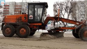 Абаканские коммунальщики наводят "марафет" на улицах столицы Хакасии