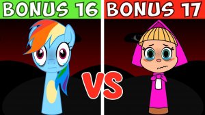 INCREDIBOX SPRUNKI БАТЛ СПРУНКИ РАДУГА ДЭШ ПРОТИВ МАШИ И НЕ ТОЛЬКО (БОНУСНЫЕ СПРУНКИ)