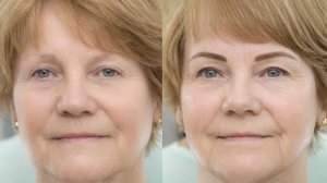 Возрастной. Несмываемый. Перманентный макияж. Брови и стрелки.