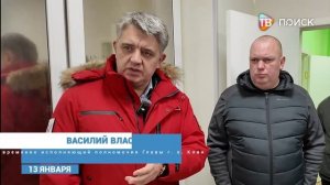 В Клину ВРИП Главы городского округа Василий Власов проверил качество уборки снега