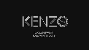 Показ женской коллекции KENZO осень-зима 2013