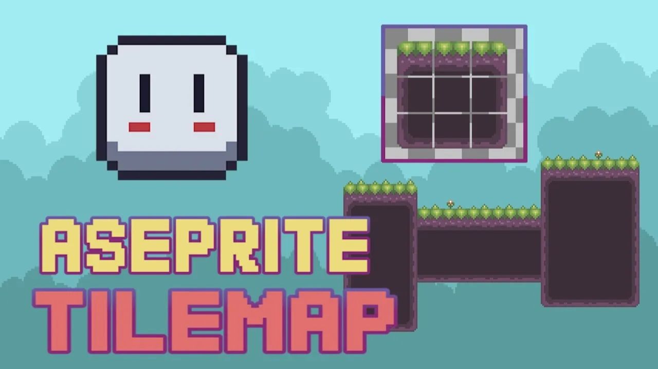 Как сделать Tilemap в Aseprite | Pixel art | Aseprite смотреть онлайн