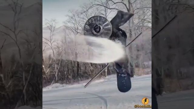 Кунг-фу сноуборд!