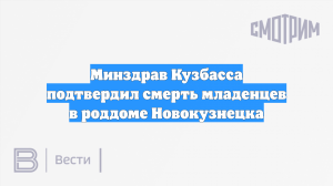 Минздрав Кузбасса подтвердил смерть младенцев в роддоме Новокузнецка