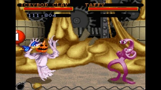 Super Nintendo (Snes) 16-bit Clay Fighter Battle №3 Ickybod Clay Vs Taffy смотреть онлайн