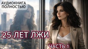 25 ЛЕТ ЛЖИ | ЧАСТЬ 1 |  ЛЮБОВНЫЙ РОМАН | АУДИОКНИГА ПОЛНОСТЬЮ