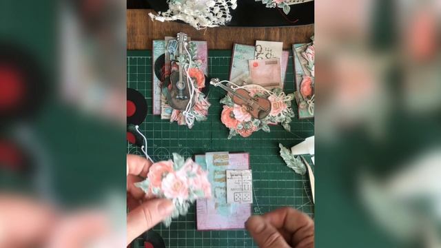 Процесс создания серии АТС «Music and flowers»