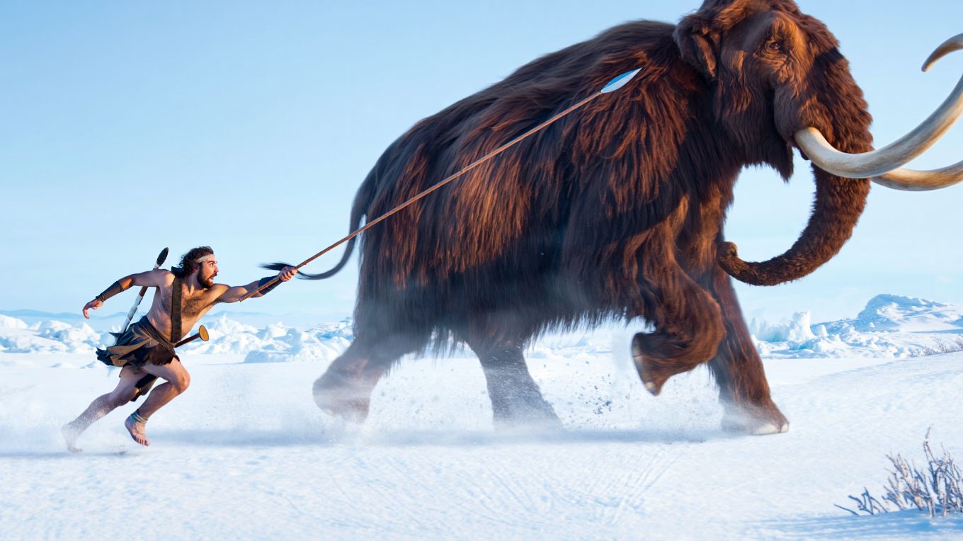 Обычный день древнего человека 30 тысяч лет назад. Как жили древние люди? смотреть онлайн