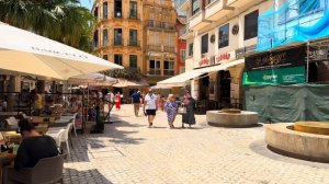 Прогулка по Малаге лето море и жизнь на юге Испании ☀️