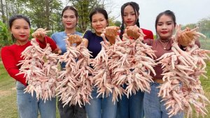 Изумительный рецепт приготовления куриных ножек, отваренных с соусом в моей деревне. Кухня Азии