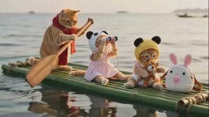 Котики детям - Котики и Необитаемый Остров (FHD)