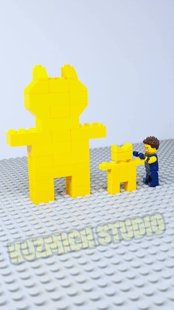 Лего фигурка повторяет за мной! смотреть онлайн