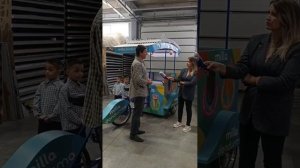 Репортаж о Велорикше с искусственным интеллектом