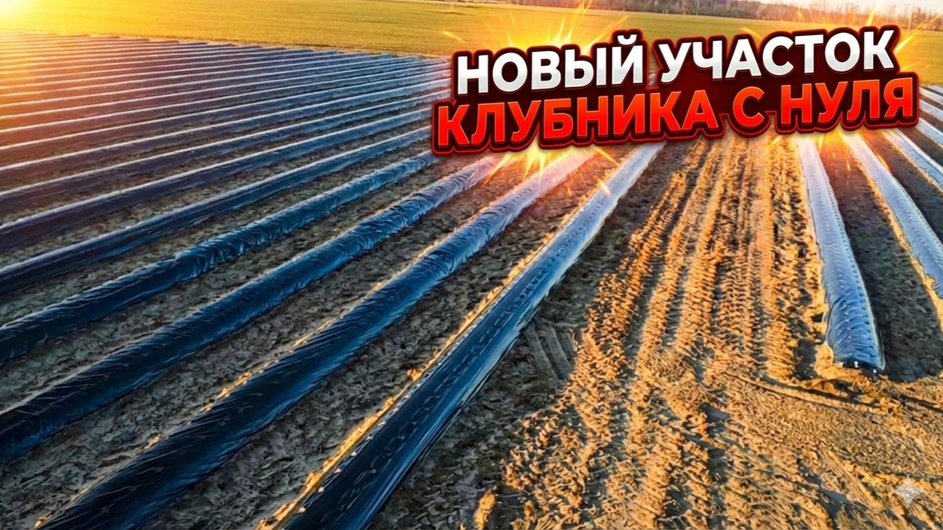 Клубничное поле новое, планировка