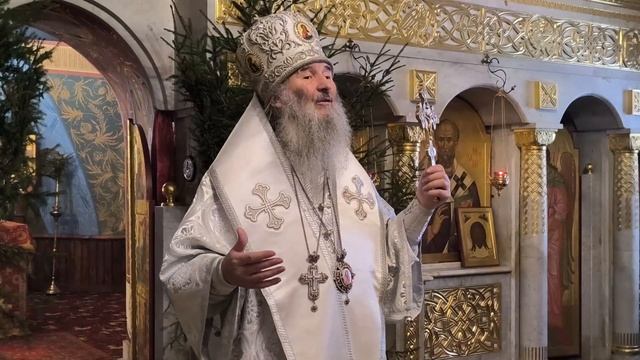 Проповедь митрополита Иоанна в Троицком храме г.Йошкар-Олы смотреть онлайн