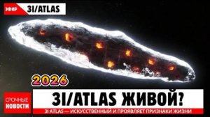 3I ATLAS МОЖЕТ НЕСТИ ЖИЗНЬ?