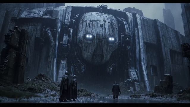 ИИ создал таинственный мир посткиберпанка смотреть онлайн