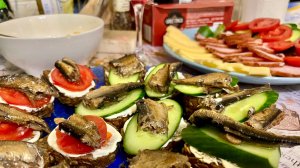 Следующий день после поездки. Долго проспали. Вкусный вечер!