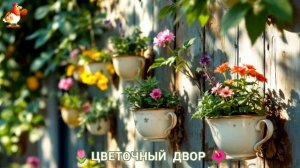 Цветы на участке и во дворе как красиво посадить фото идеи для вдохновения (227)