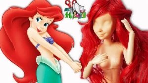 Ооак русалочки Ариэль создания парика 1 часть.