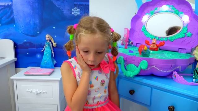 Настя как няня для папы смотреть онлайн