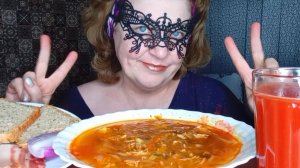 МУКБАНГ Щи САЛЬЦО сметанка ХЛЕБ! Мой сегодняшний ОБЕД! Oпасно Затяжные Праздники!