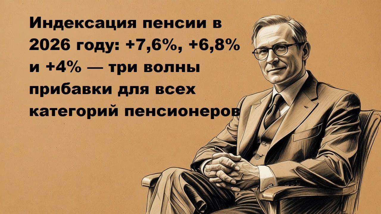 Индексация пенсии в 2026 году пенсионерам смотреть онлайн