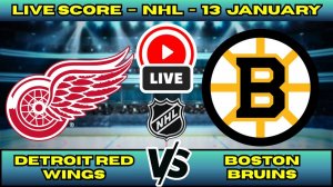 Бостон — Детройт NHL 14.01.2026 Прямая трансляция