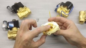 Клапан электромагнитный прямого действия НЗ и НО 12, 24, 220 вольт