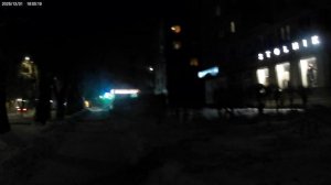 вечерняя прогулка  по  району