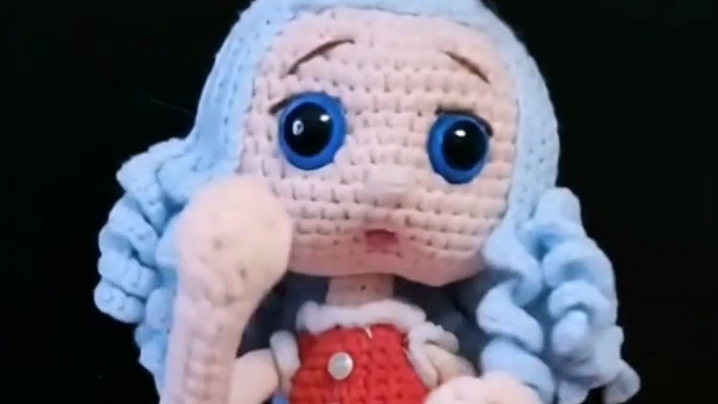 Моя вязаная Мальвина танцует👍🖐️😆💋🙏 смотреть онлайн