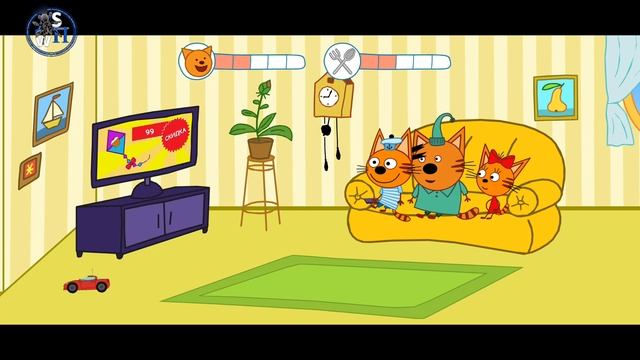 Три кота: Финансы для детей ч1 смотреть онлайн