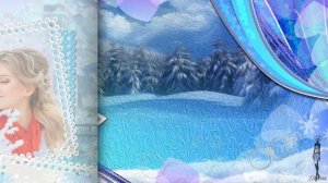 Белою скатертью стелит Зима