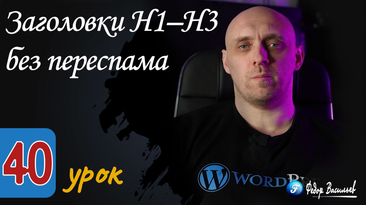 Заголовки H1–H3 без переспама
